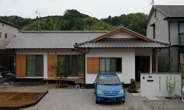 子育て世代が建てた平屋の和風住宅 写真